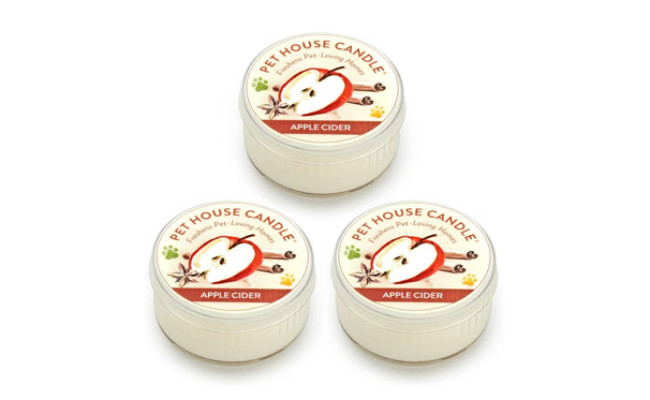 One Fur All Pet House Mini Candle Set