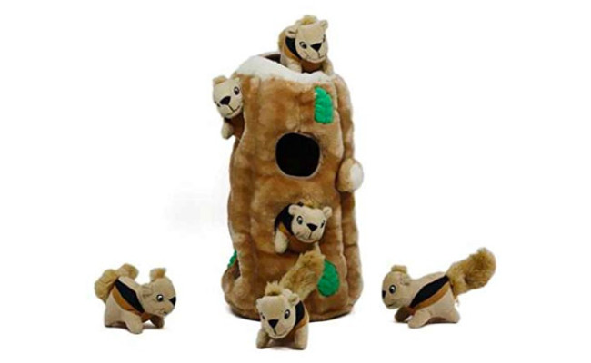 Outward Hound Plush Hide and Seek Interactive Puzzle Toy