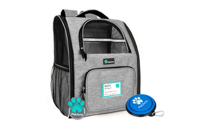 PetAmi Deluxe Dog Carrier Backpack