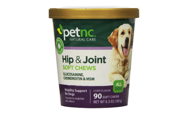 PetNC Natural Care Hip and Joint Soft Chews for Dogs