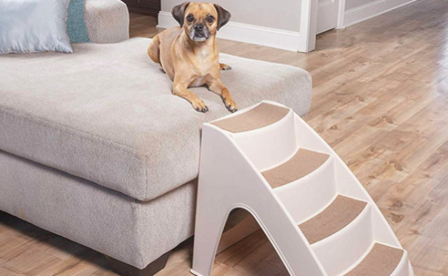 PetSafe Solvit PupSTEP Dog Stairs for Bed