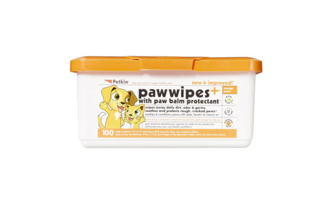 Petkin Dog & Cat Paw Wipes