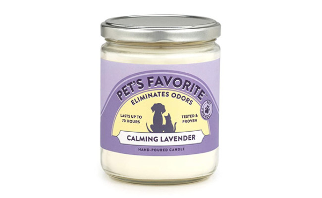 Pet's Favorite Odor Eliminating Candle