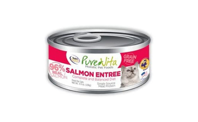 PureVita Grain Free Salmon Canned Cat Food