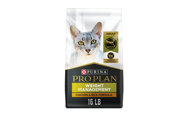 Purina Pro Plan Adult Weight Management Chicken & Rice Formula Dry Cat Food