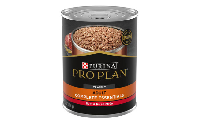 Purina Pro Plan High Protein Pate, Beef & Rice Entree Wet Dog Food