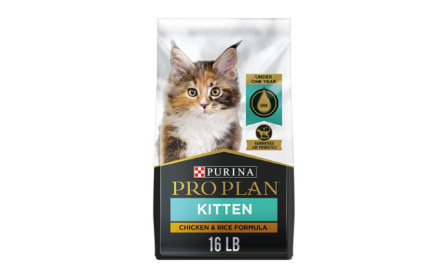 Purina Pro Plan Kitten Chicken & Rice Formula Dry Cat Food