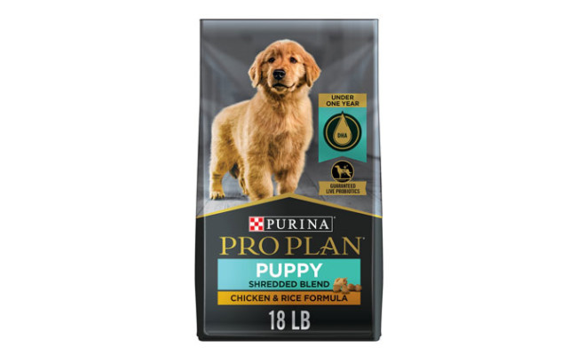 Purina Pro Plan Puppy Shredded Blend Chicken & Rice Formula