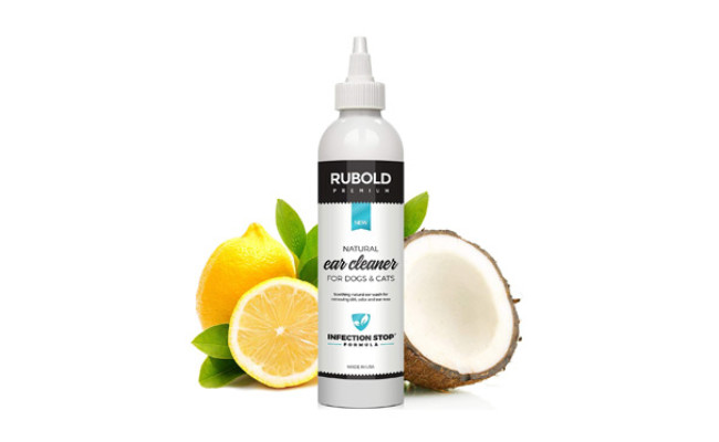 RUBOLD Natural Cat Ear Cleaner Solution