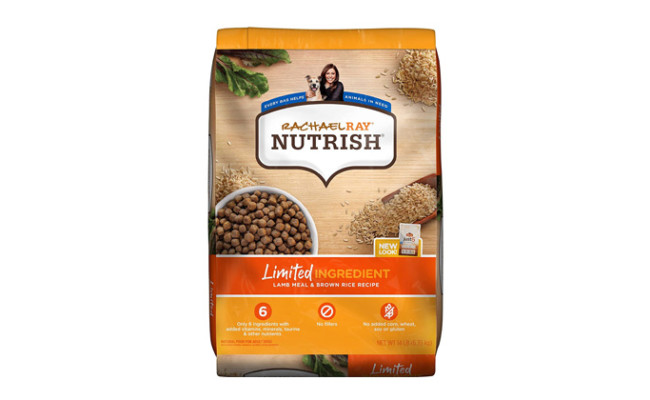 Rachael Ray Nutrish Limited Ingredient Lamb Meal & Brown Rice Recipe Dry Dog Food