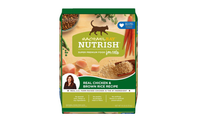 Rachael Ray Nutrish Natural Chicken & Brown Rice Recipe Dry Cat Food