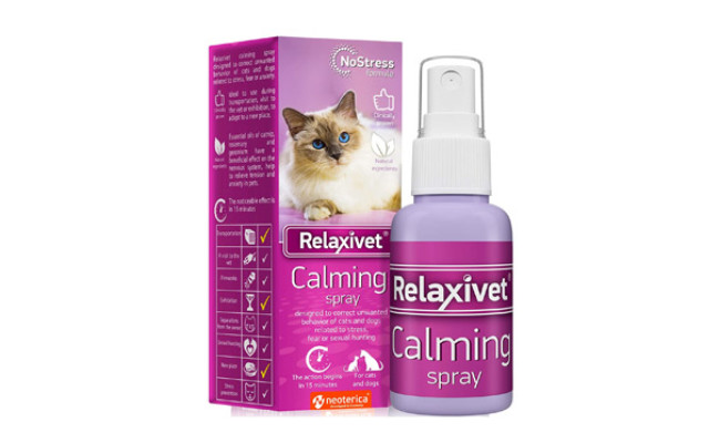 Relaxivet Pheromone Calming Spray for Cats