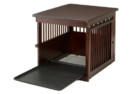 Richell Wooden Dog Crate Table