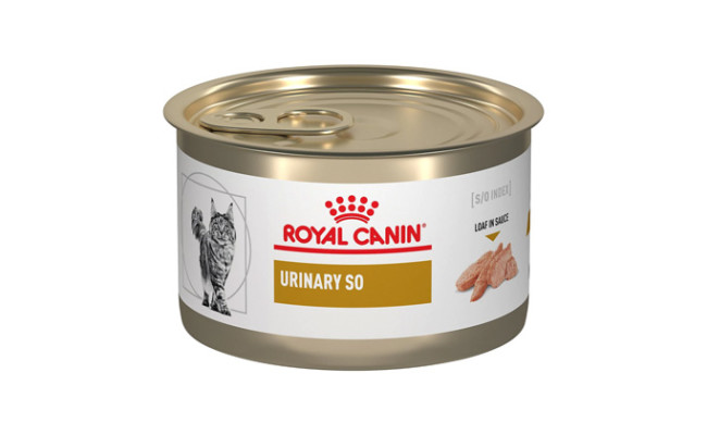 Royal Canin Veterinary Diet Adult Urinary SO Loaf in Sauce Canned Cat Food