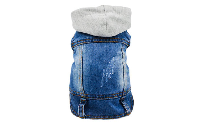 SILD Pet Clothes Dog Jeans Hoddie