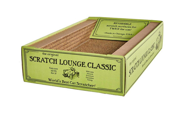 Scratch Lounge Cat Scratcher with Catnip