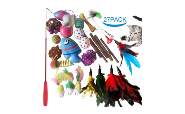 SenYoung 27PCS Cat Toys