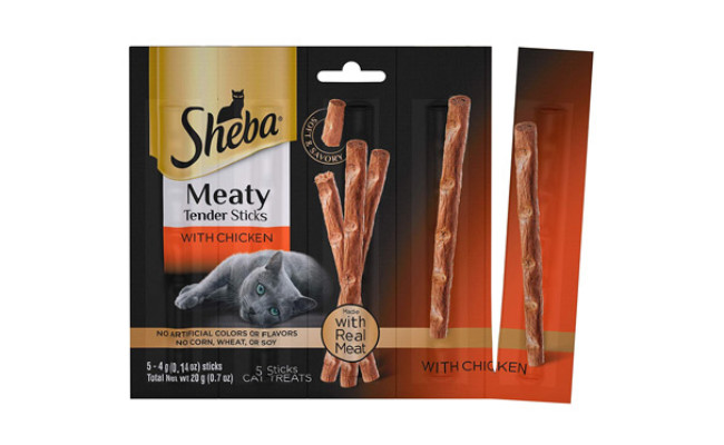 Sheba Meaty Tender Sticks Cat Treats