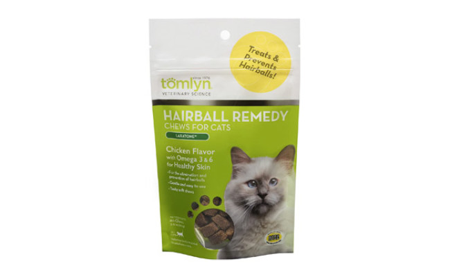 TOMLYN Hairball Remedy Chews for Cats