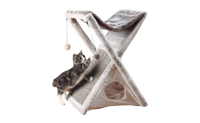 TRIXIE Pet Products Miguel Fold Scratching Tower
