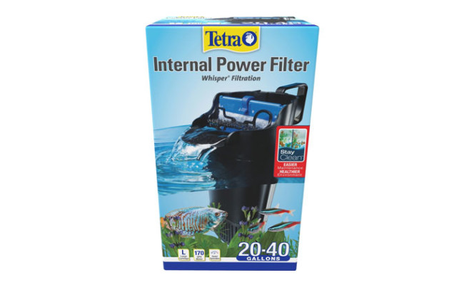 Tetra Whisper Internal Aquarium Power Filter with BioScrubber