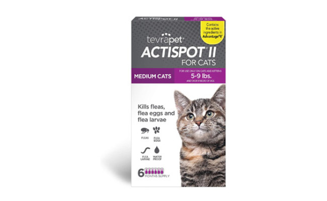 TevraPet Actispot II Flea Prevention for Cats