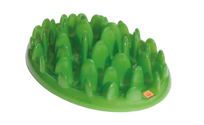 The Company of Animals Green Slow Feeder Dog Bowls