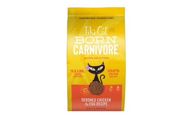 Tiki Cat Born Carnivore Chicken & Egg Grain Free Dry Cat Food
