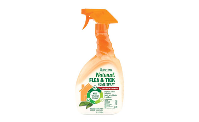 TropiClean Natural Flea & Tick Home Spray 32 oz bottle