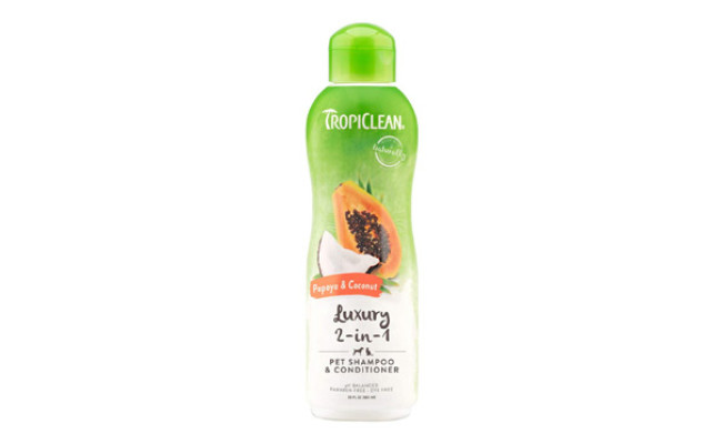 TropiClean Papaya and Coconut Pet Shampoo