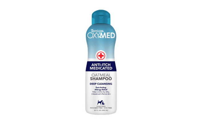 Tropiclean Oxy-Med Oatmeal Shampoo