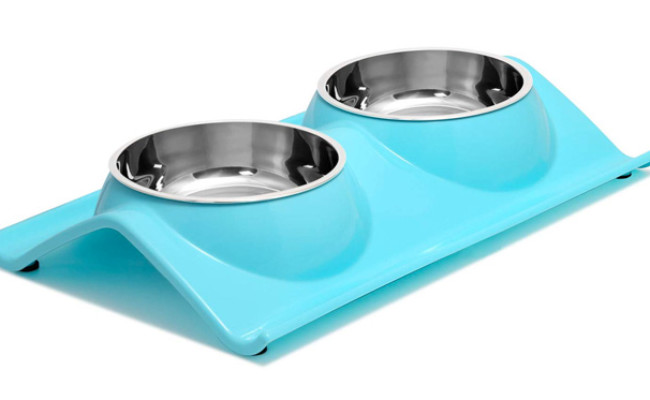 UPSKY Double Cat Bowls