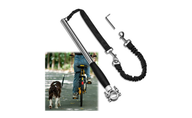 Unicam Retractable Bicycle Dog Leash