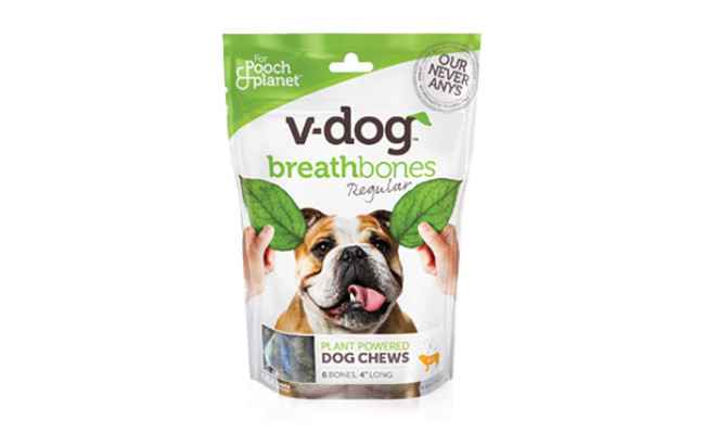 V-dog Vegan Breathbone Dog Chew Treats