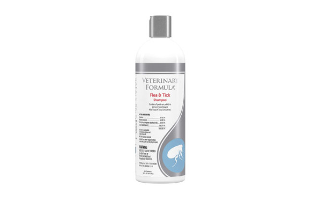 Veterinary Formula Clinical Care Flea and Tick Shampoo for Cats