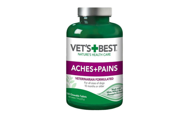 Vet's Best Aches + Pains Chewable Tablets Joint Supplement for Dogs