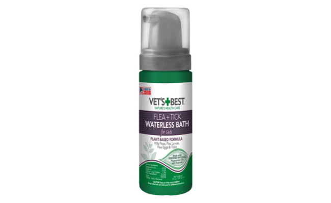 Vet's Best Flea & Tick Waterless Bath for Cats