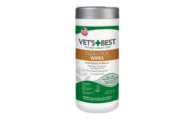 Vet's Best Flea and Tick Wipes for Dogs