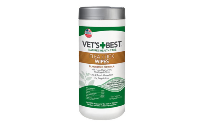 Vet's Best Flea and Tick Wipes for Dogs