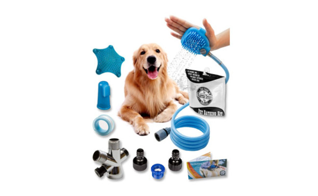 Wantedstuff 3 in 1 Dog Shower Kit