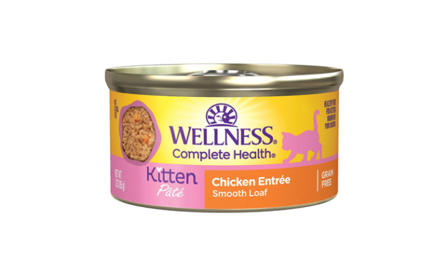 Wellness Complete Health Kitten Chicken Entree Recipe Canned Wet Cat Food