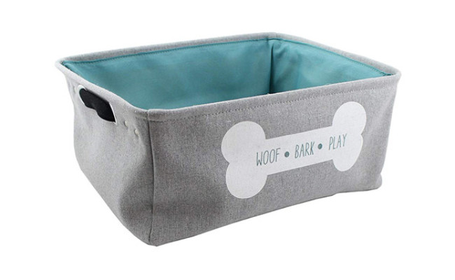 Winifred & Lily Dog Toy Storage Bin