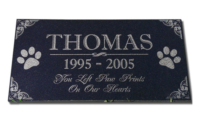 Personalized Pet Memorial Stones