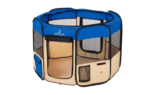 Zampa Portable Foldable Pet Playpen