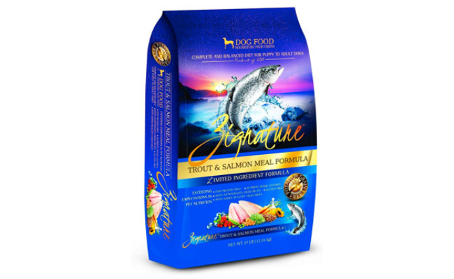 Zignature Trout and Salmon Meal Formula Dry Dog Food