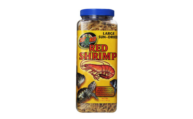 Zoo Med Large Sun Dried Red Shrimp Turtle Treats