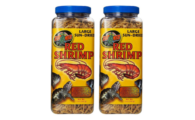 Zoo Med Sun Dried Large Red Shrimp