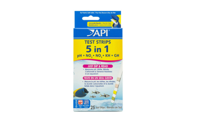 api test strips for aquarium