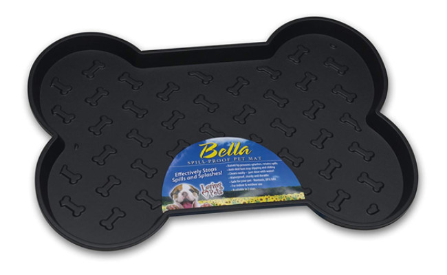 bella dog food mat