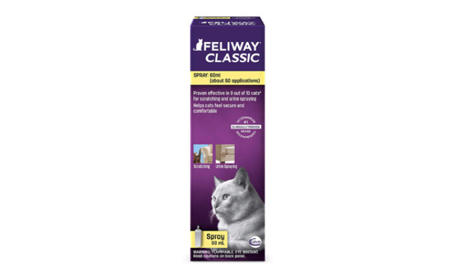 feliway classic cat calming spray